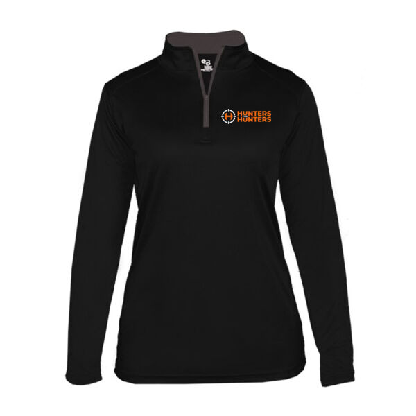 Badger - Women’s B-Core Quarter-Zip Pullover - Printed Logo Thumbnail