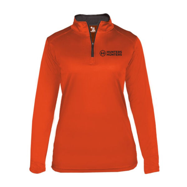 Badger - Women’s B-Core Quarter-Zip Pullover - Printed Logo Thumbnail