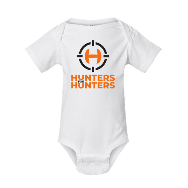 Rabbit Skins - Infant Fine Jersey Bodysuit - Printed Logo Thumbnail