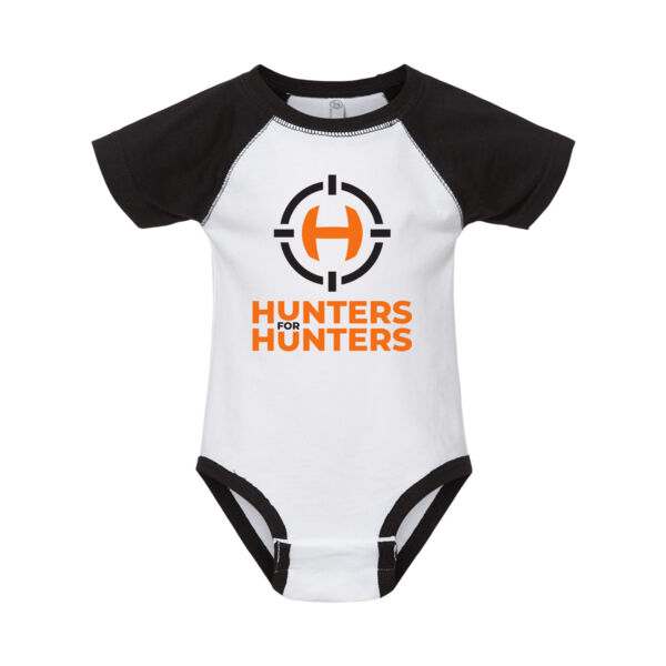 Rabbit Skins - Infant Baseball Fine Jersey Bodysuit - Printed Logo Thumbnail