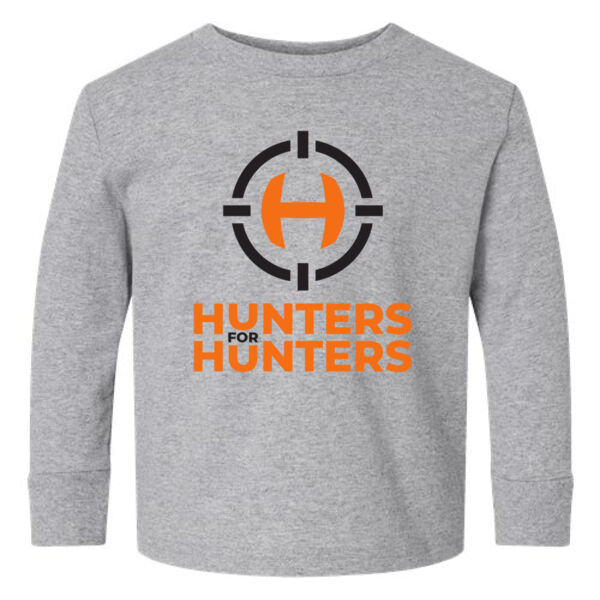 Rabbit Skins - Toddler Cotton Jersey Long Sleeve Tee - Printed Logo Thumbnail