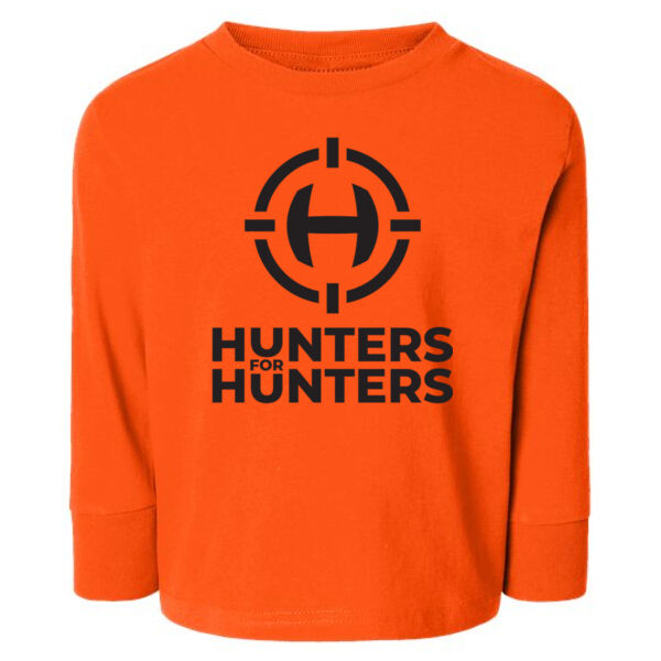 Rabbit Skins - Toddler Cotton Jersey Long Sleeve Tee - Printed Logo Thumbnail