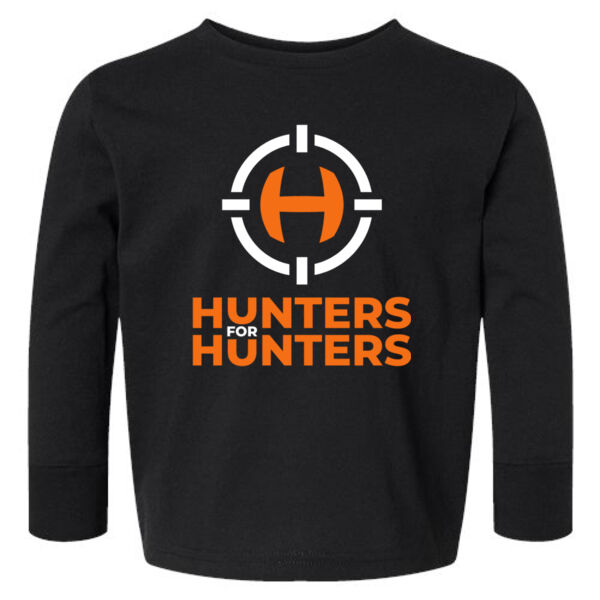 Rabbit Skins - Toddler Cotton Jersey Long Sleeve Tee - Printed Logo Thumbnail