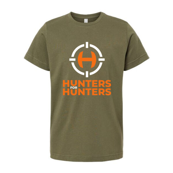 LAT - Youth Fine Jersey Tee - Printed Logo Thumbnail