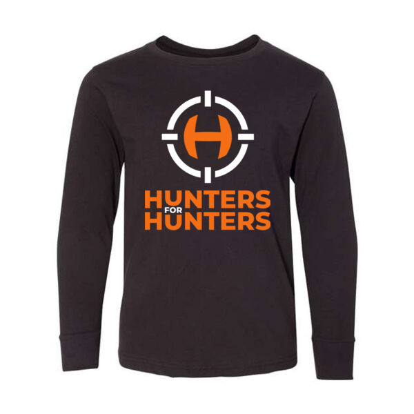 LAT - Youth Fine Jersey Long Sleeve Tee - Printed Logo Thumbnail