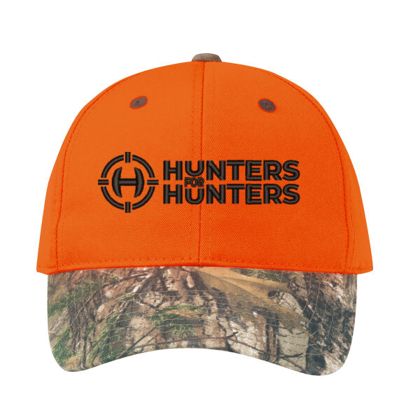 Port Authority® Enhanced Visibility Cap with Camo Brim - Embroidered Logo Thumbnail