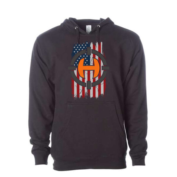 Independent Trading Co - Unisex Midweight Hooded Sweatshirt - Printed Logo Thumbnail