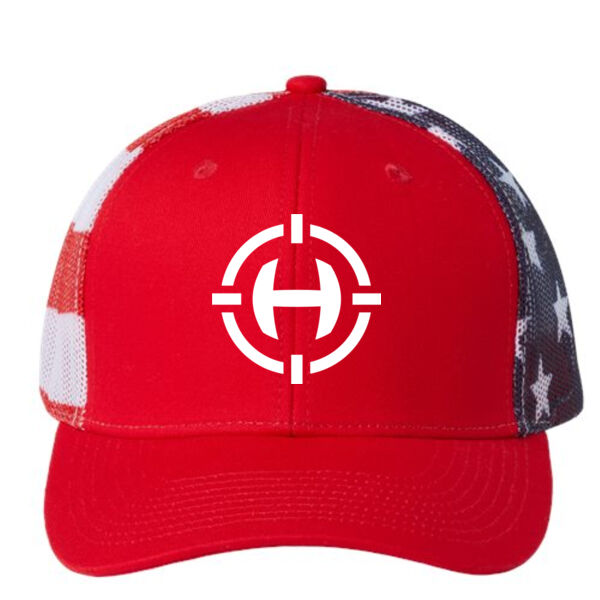 Kati - Printed Mesh Trucker Cap - Embroidered Logo Thumbnail