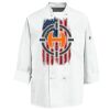 Eight Knot Button Chef Coat with Thermometer Pocket Thumbnail