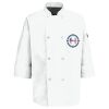 Eight Pearl Button Chef Coat with Thermometer Pocket Thumbnail