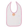 Infant Contrast Trim Premium Jersey Bib Thumbnail