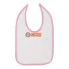 Infant Contrast Trim Premium Jersey Bib Thumbnail